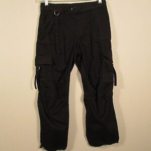 VIP Black Cargo Pants